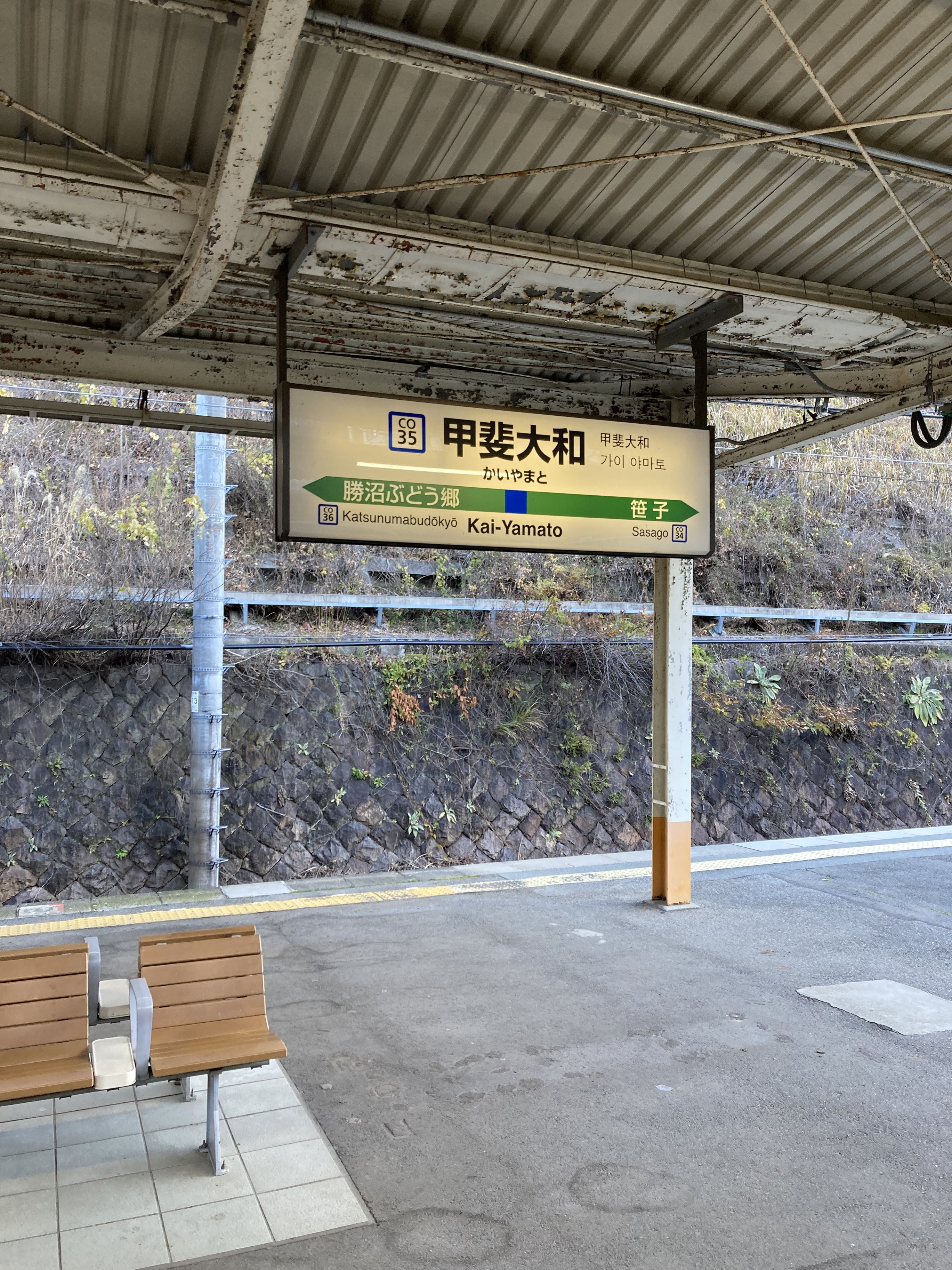 甲斐大和駅